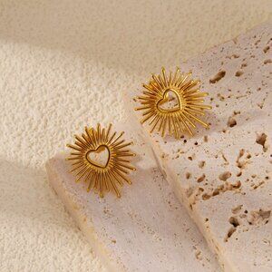 HEART OF GOLD EARRINGS